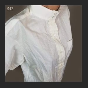 S42 Used Ladies Equestrian style top sz 12/34